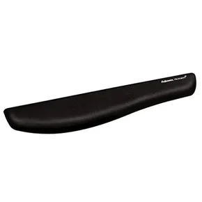 Podložka pod klávesnicu Fellowes PlushTouch, ergonomická, penová, čierna, 47.5x6.2 cm, 1.5